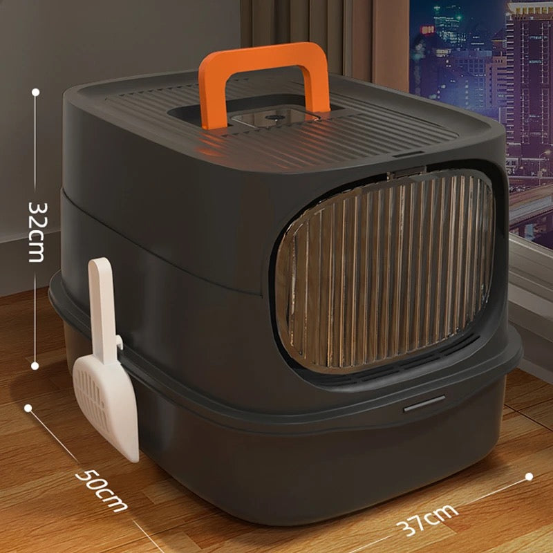 Product Name: Enclosed Odor-Lock Cat Litter Box (4 Color Options)