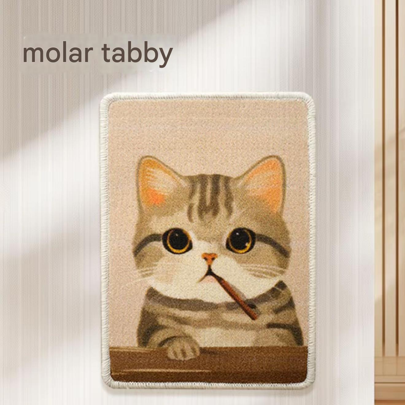 Product Name: Cute Cat Print Pet Mat