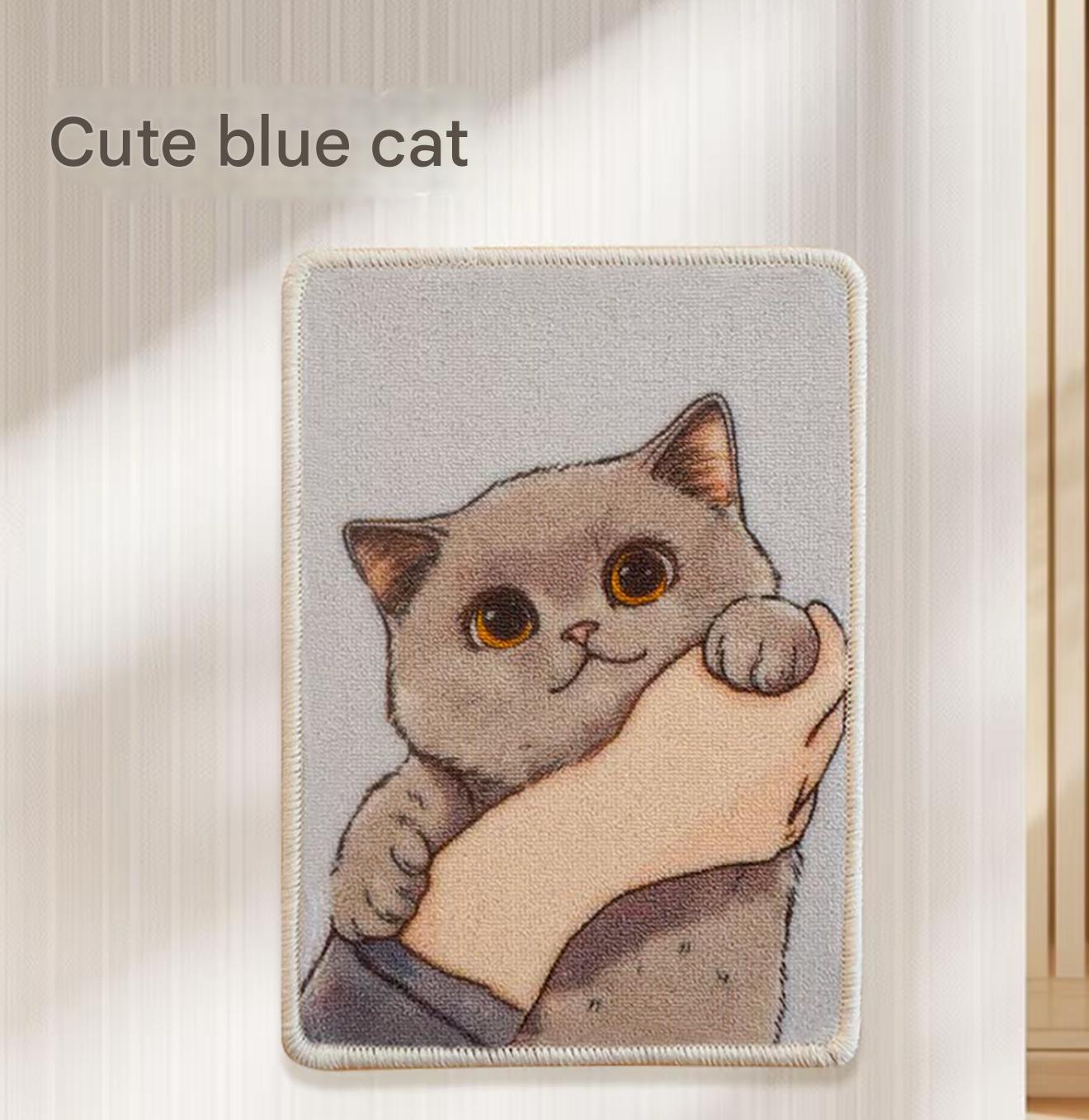 Product Name: Cute Cat Print Pet Mat