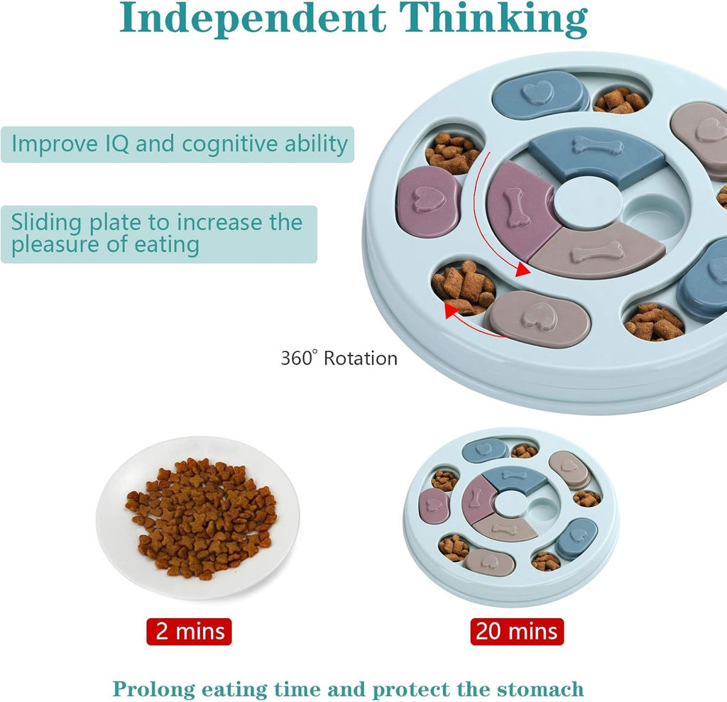 Dog Puzzle,Dogs Food Toys for IQ Training & Mental Enrichment,Dog Treat Puzzle